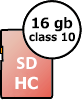 SDHC 16GB class10